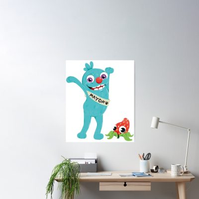 Bugsnax Filbo Fiddlepie Poster Official Bugsnax Merch