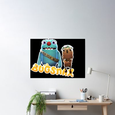 Bugsnax Mayor Fan Art Poster Official Bugsnax Merch