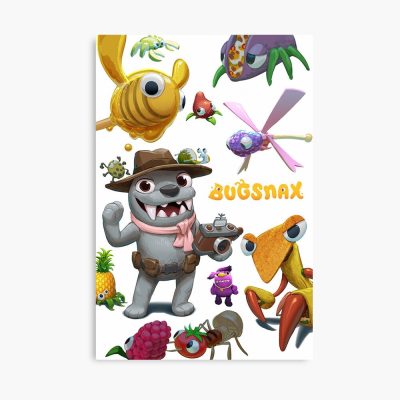 Bugsnax Game Poster Official Bugsnax Merch