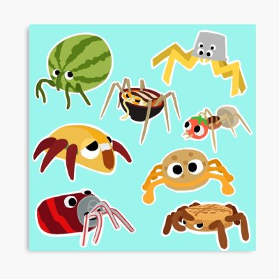 Bugsnax Bug Pack Fan Art Kinda Bug And Kinda Snack Try To Catch Them In Your Trap Poster Official Bugsnax Merch