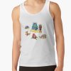 Bugsnax Fan Art Pack | Bugsnax Grumps And Bugsnax Characters Bugsnax Mayor Filbo Tank Top Official Bugsnax Merch