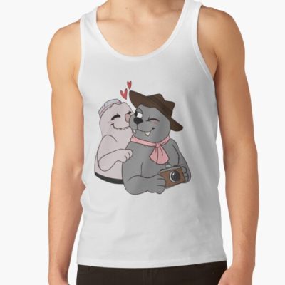 Bugsnax Eggabell And Lizbert Tank Top Official Bugsnax Merch