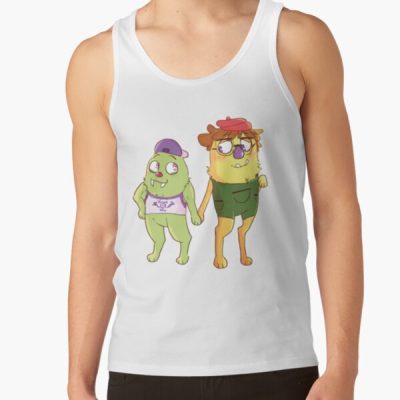 Bugsnax Chandlo Funkbun And Snorpy Fizzlebean Premium Tank Top Official Bugsnax Merch