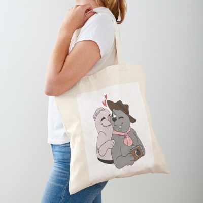 Bugsnax Eggabell And Lizbert Tote Bag Official Bugsnax Merch