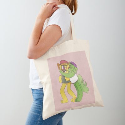 Bugsnax Chandlo Funkbun And Snorpy Fizzlebean Premium Tote Bag Official Bugsnax Merch