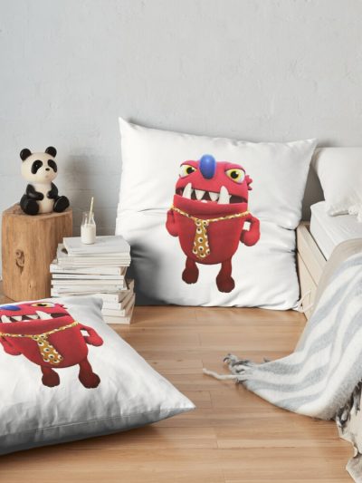 Bugsnax Throw Pillow Official Bugsnax Merch