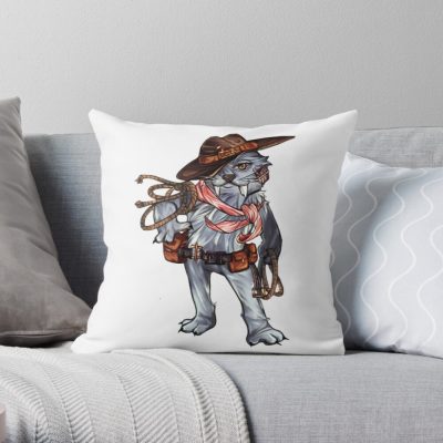 Bugsnax Elizabert Throw Pillow Official Bugsnax Merch