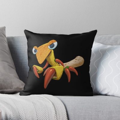 Bugsnax Kinda Bug And Kinda Snack Try To Catch Them In Your Trap Throw Pillow Official Bugsnax Merch