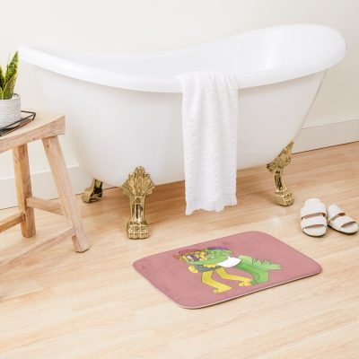 Bugsnax Chandlo Funkbun And Snorpy Fizzlebean Premium Bath Mat Official Bugsnax Merch