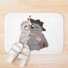 Bugsnax Eggabell And Lizbert Bath Mat Official Bugsnax Merch