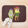 Bugsnax Chandlo Funkbun And Snorpy Fizzlebean Premium Bath Mat Official Bugsnax Merch