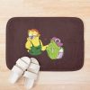 Bugsnax Chandlo Funkbun And Snorpy Fizzlebean Premium Bath Mat Official Bugsnax Merch