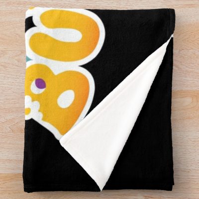 Bugsnax Mayor Fan Art Throw Blanket Official Bugsnax Merch