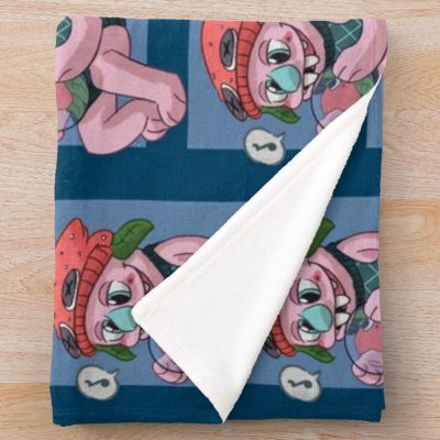 Bugsnax - Gramble And Strabby Throw Blanket Official Bugsnax Merch