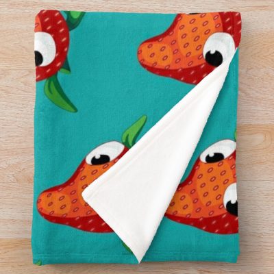 Bugsnax Strabby Throw Blanket Official Bugsnax Merch