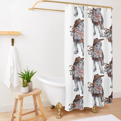 Bugsnax Elizabert Shower Curtain Official Bugsnax Merch