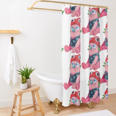 Bugsnax - Gramble Shower Curtain Official Bugsnax Merch