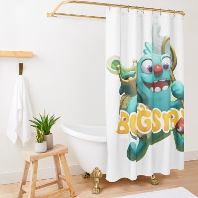 Cute Bugsnax Shower Curtain Official Bugsnax Merch