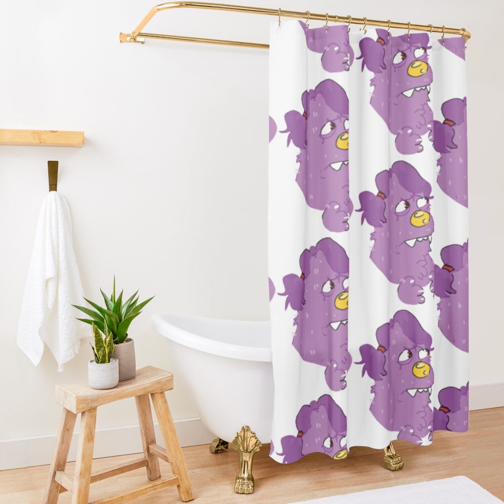 Bugsnax Shower Curtain Official Bugsnax Merch