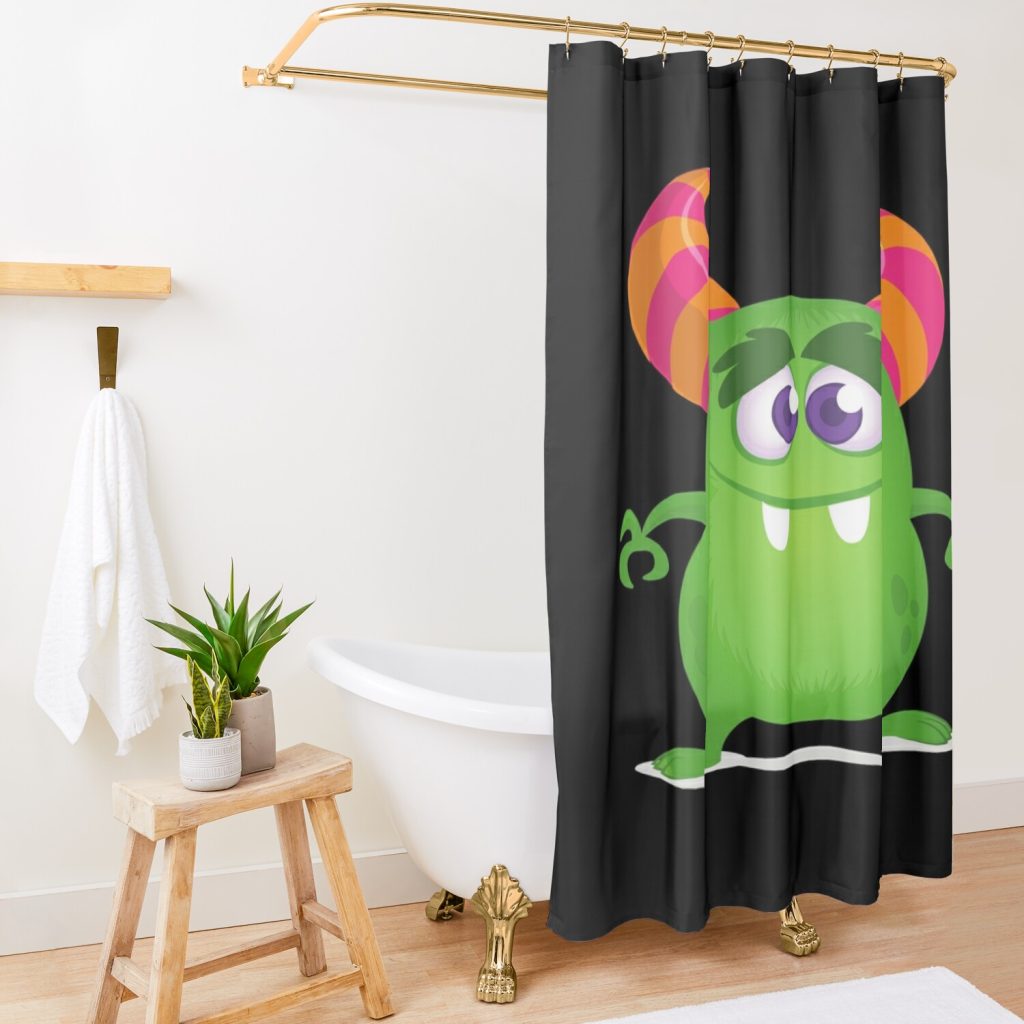 Bugsnax Characters Bugsnax Shower Curtain Official Bugsnax Merch