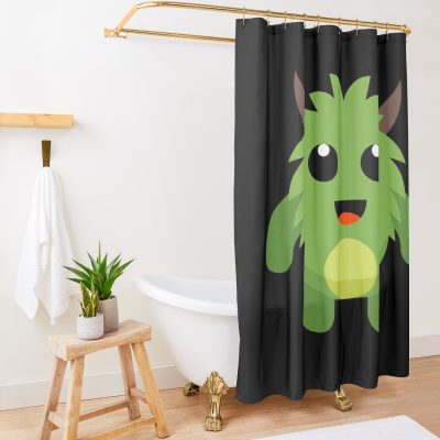 Bugsnax Characters Bugsnax Bunger Shower Curtain Official Bugsnax Merch