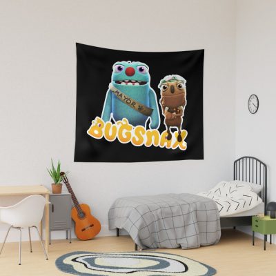 Bugsnax Mayor Fan Art Tapestry Official Bugsnax Merch