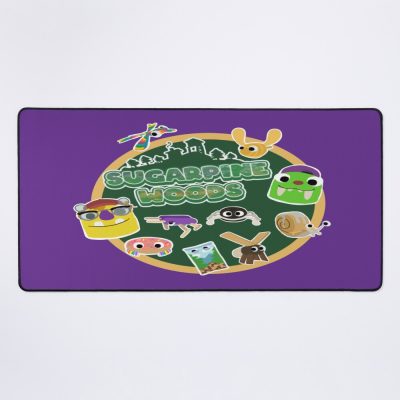 Sugarpine Woods Bugsnax Characters | Bugsnax Snax And Grumpus Mouse Pad Official Cow Anime Merch