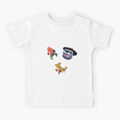 Bugsnax Sticker Pack Kids T Shirt Official Cow Anime Merch