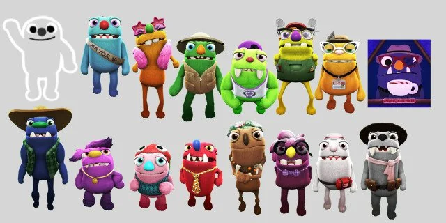 Characters of Bugsnax